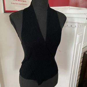 Italian Designer Cristina Rej Halter Tanks Sweater Material